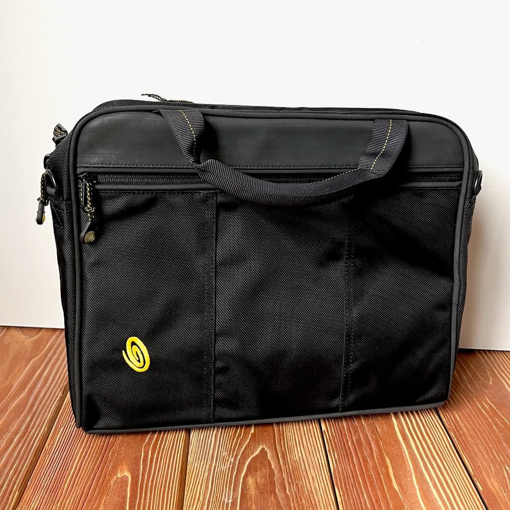 Timbuk2 Laptop Zip Executive Business Briefcase Padded Case Bag Tote Black